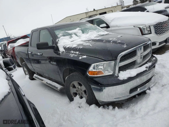2009 Dodge Ram 1500 SLT with VIN 1D3HV18P29S784444, listed as a Copart auction lot 42707595 with 151,376 mi miles and Salvage Title. Bid and sale history available at carsss.com. Image 4.