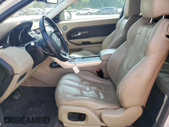 2014 Land Rover Range Rover Evoque Pure Plus with VIN SALVP1BG3EH858498, listed as a Copart auction lot 59570554 with 136,797 mi miles and Salvage title. Bid and sale history available at DreamBid. Image 7.