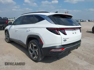 2022 Hyundai Tucson SEL with VIN 5NMJF3AE4NH108109, listed as a IAAI auction lot 42046630 with 24,459 mi miles and . Bid and sale history available at DreamBid. Image 3.