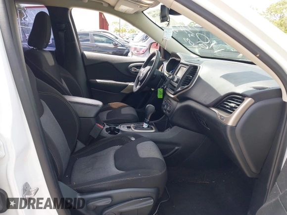 2017 Jeep Cherokee Sport with VIN 1C4PJLAB6HW661103, listed as a IAAI auction lot 41945706 with 95,991 mi miles. Bid and sale history available at carsss.com. Image 5.