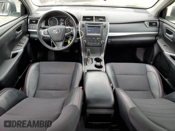 2017 Toyota Camry XLE with VIN 4T1BF1FK7HU758777, listed as a Copart auction lot 50048835 with 105,249 mi miles and Salvage Title. Bid and sale history available at carsss.com. Image 8.