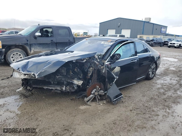 2014 Mercedes-Benz S-Class S 550 with VIN WDDUG8FB6EA056374, listed as a Copart auction lot 49213925 with 0 mi miles and Salvage Title. Bid and sale history available at carsss.com. Image 1.