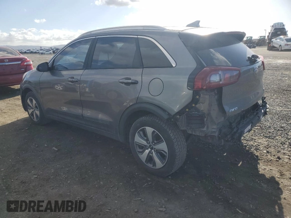 2018 Kia Niro LX with VIN KNDCB3LCXJ5157540, listed as a Copart auction lot 48417735 with 75,093 mi miles and Salvage Title. Bid and sale history available at carsss.com. Image 2.