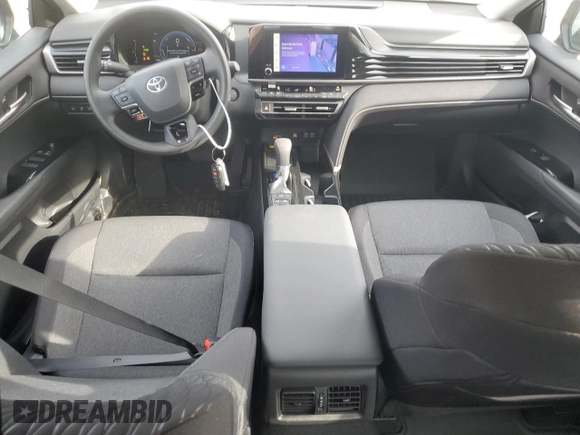 2025 Toyota Camry LE with VIN 4T1DAACK9SU093920, listed as a Copart auction lot 50157745 with 2,088 mi miles and Non Repairable. Bid and sale history available at DreamBid. Image 8.