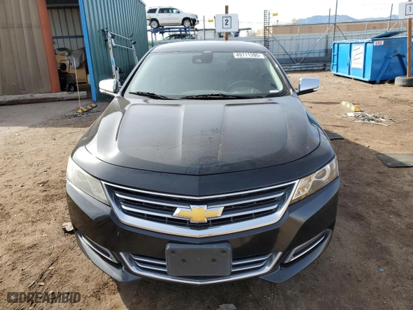2015 Chevrolet Impala LTZ with VIN 2G1165S34F9131611, listed as a Copart auction lot 49711395 with 118,980 mi miles and Salvage Title. Bid and sale history available at carsss.com. Image 5.