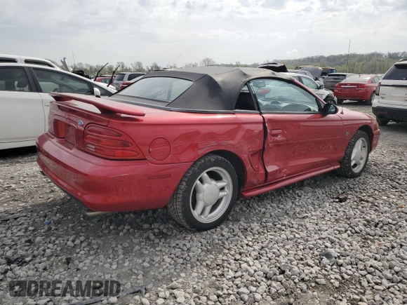 1994 Ford Mustang z VIN 1FALP45T9RF162535, wystawiony jako Copart lot #53549795 z przebiegiem 86 430 mil mil oraz Szkoda całkowita • Salvage title. Historia ofert i sprzedaży dostępna na DreamBid. Obrazek 3.