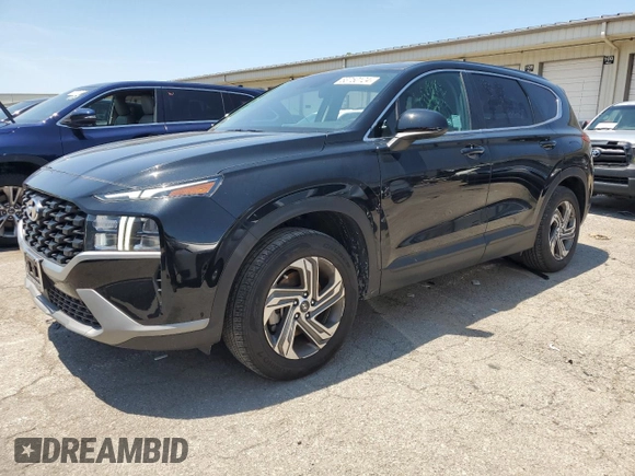 2021 Hyundai Santa Fe SE with VIN 5NMS14AJ5MH307450, listed as a Copart auction lot 63750124 with 21,187 mi miles and Salvage Title. Bid and sale history available at carsss.com. Image 1.