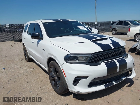 2021 Dodge Durango R/T с VIN 1C4SDHCT4MC803173, выставлен на аукционе IAAI как лот 42074817 с пробегом 124 481 миль миль и . История ставок и продаж доступна на DreamBid. Изображение 1.