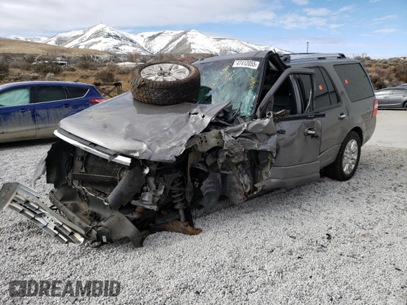 2012 Ford Expedition Limited with VIN 1FMJU2A57CEF64875, listed as a Copart auction lot 47412055 with Not provided miles and Salvage title. Bid and sale history available at DreamBid. Image 1.
