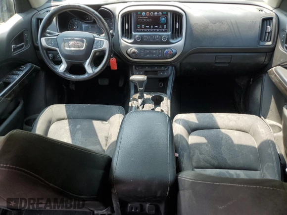 2018 GMC Canyon 4WD SLE with VIN 1GTG6CEN2J1266134, listed as a Copart auction lot 60080165 with 152,332 mi miles and Salvage title. Bid and sale history available at DreamBid. Image 8.