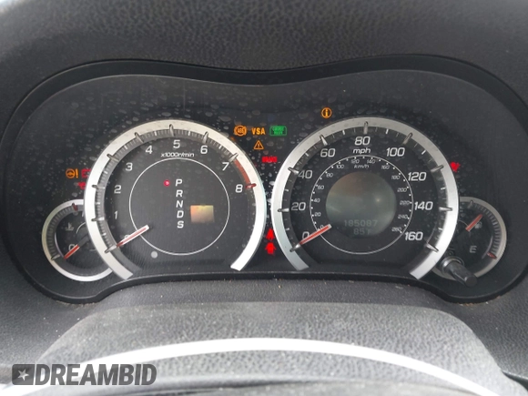 2009 Acura TSX with VIN JH4CU26629C036436, listed as a IAAI auction lot 42633623 with 185,087 mi miles and . Bid and sale history available at DreamBid. Image 7.