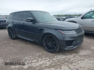 2018 Land Rover Range Rover Sport z VIN SALWR2RE3JA182033, wystawiony jako IAAI lot #41888457 z przebiegiem 103 941 mil mil oraz . Historia ofert i sprzedaży dostępna na DreamBid. Obrazek 1.