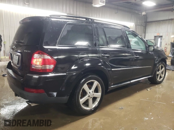 2009 Mercedes-Benz GL-Class 3.0L BlueTEC with VIN 4JGBF25E09A528762, listed as a Copart auction lot 43615545 with 131,837 mi miles and Salvage Title. Bid and sale history available at carsss.com. Image 3.