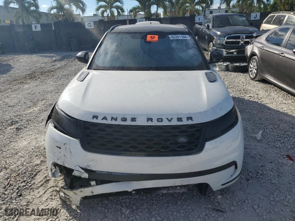 2018 Land Rover Range Rover Velar S with VIN SALYB2RX7JA775554, listed as a Copart auction lot 82281164 with 0 mi miles and Salvage Title. Bid and sale history available at carsss.com. Image 5.