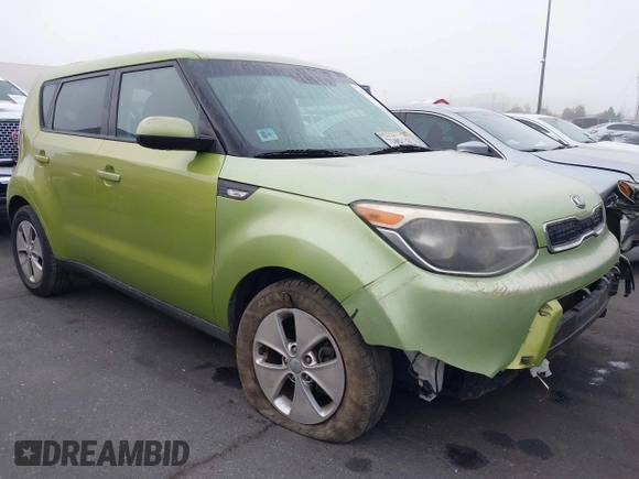 2014 Kia Soul with VIN KNDJN2A23E7736561, listed as a IAAI auction lot 42084212 with 114,555 mi miles and . Bid and sale history available at DreamBid. Image 1.