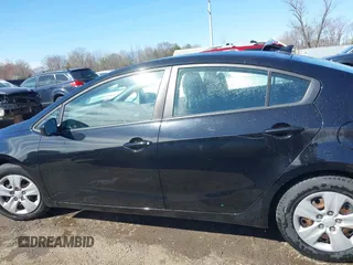 2017 Kia Forte LX with VIN 3KPFK4A78HE061106, listed as a IAAI auction lot 41727505 with 50,453 mi miles. Bid and sale history available at carsss.com. Image 14.
