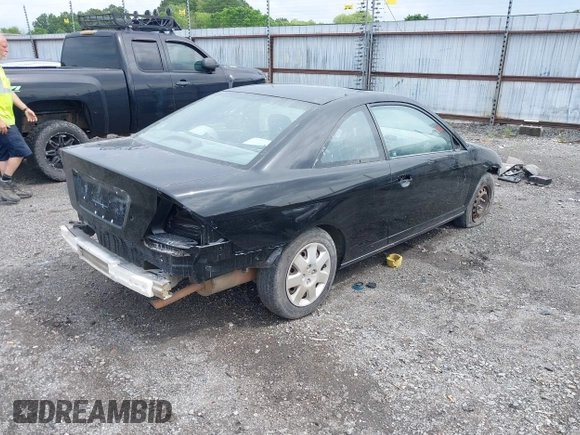 2002 Honda Civic EX with VIN 1HGEM229X2L092755, listed as a IAAI auction lot 42164604 with 188,404 mi miles and . Bid and sale history available at DreamBid. Image 4.