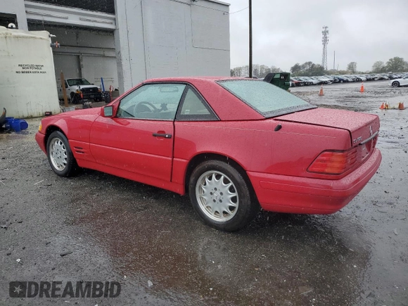 1998 Mercedes-Benz SL 500 with VIN WDBFA67F1WF160719, listed as a Copart auction lot 52823645 with 101,697 mi miles and Clean title. Bid and sale history available at DreamBid. Image 2.