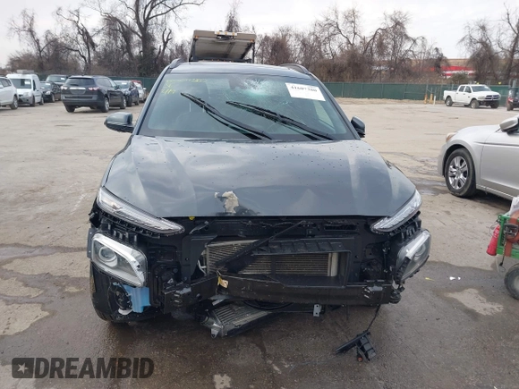 2019 Hyundai Kona Limited with VIN KM8K3CA59KU239307, listed as a IAAI auction lot 41607380 with 42,454 mi miles. Bid and sale history available at carsss.com. Image 11.