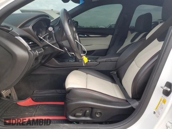 2020 Cadillac CT5 Sport with VIN 1G6DU5RK0L0122369, listed as a Copart auction lot 54588485 with 18,546 mi miles and Salvage title. Bid and sale history available at DreamBid. Image 7.