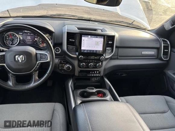 2022 Ram 1500 Lone Star with VIN 1C6SRFFT4NN464963, listed as a Copart auction lot 86011044 with 28,752 mi miles and Non repairable. Bid and sale history available at DreamBid. Image 9.