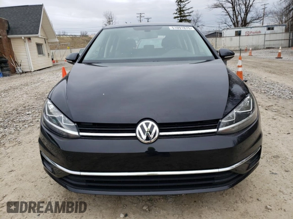 2019 Volkswagen Golf S z VIN 3VWG57AU8KM020682, wystawiony jako Copart lot #51091875 z przebiegiem 48 257 mil mil oraz Szkoda całkowita • Salvage title. Historia ofert i sprzedaży dostępna na DreamBid. Obrazek 5.