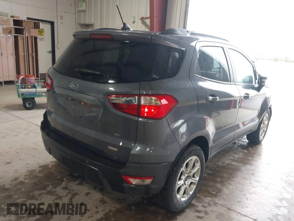2018 Ford EcoSport SE with VIN MAJ3P1TE5JC212940, listed as a IAAI auction lot 42182081 with 34,491 mi miles. Bid and sale history available at carsss.com. Image 4.