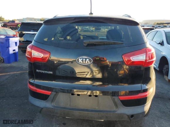 2012 Kia Sportage LX with VIN KNDPB3A27C7260725, listed as a Copart auction lot 86654524 with 146,217 mi miles and Salvage Title. Bid and sale history available at carsss.com. Image 6.