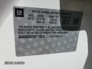 2016 Buick Regal with VIN 2G4GK5EX7G9116514, listed as a Copart auction lot 64417535 with 141,515 mi miles and Salvage title. Bid and sale history available at DreamBid. Image 12.