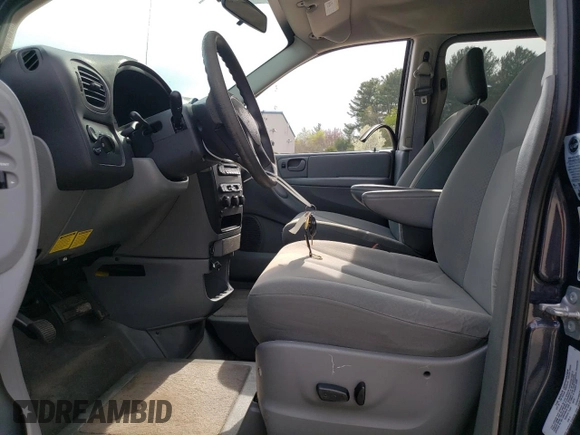 2007 Dodge Grand Caravan SE with VIN 1D4GP24R57B254545, listed as a Copart auction lot 53461695 with 58,736 mi miles and Clean Title. Bid and sale history available at DreamBid. Image 7.
