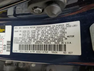 2007 Toyota Tacoma z VIN 5TEMU52N97Z460103, wystawiony jako Copart lot #45775635 z przebiegiem 241 146 mil mil oraz Szkoda całkowita • Salvage title. Historia ofert i sprzedaży dostępna na DreamBid. Obrazek 13.