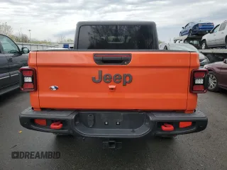 2020 Jeep Gladiator Rubicon z VIN 1C6JJTBG8LL156097, wystawiony jako Copart lot #53087525 z przebiegiem 70 252 mil mil oraz Szkoda całkowita • Salvage title. Historia ofert i sprzedaży dostępna na DreamBid. Obrazek 6.
