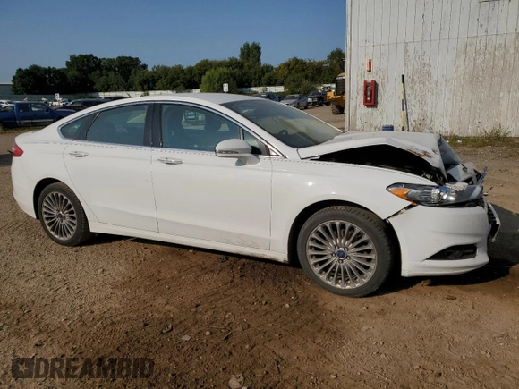 2016 Ford Fusion Titanium with VIN 3FA6P0K95GR331772, listed as a Copart auction lot 48858785 with 163,014 mi miles and Clean Title. Bid and sale history available at carsss.com. Image 4.