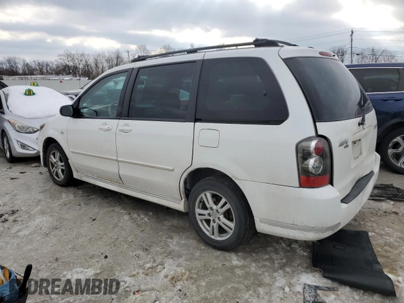 2006 Mazda MPV LX with VIN JM3LW28AX60563786, listed as a Copart auction lot 41579595 with 244,370 mi miles and Non repairable. Bid and sale history available at DreamBid. Image 2.