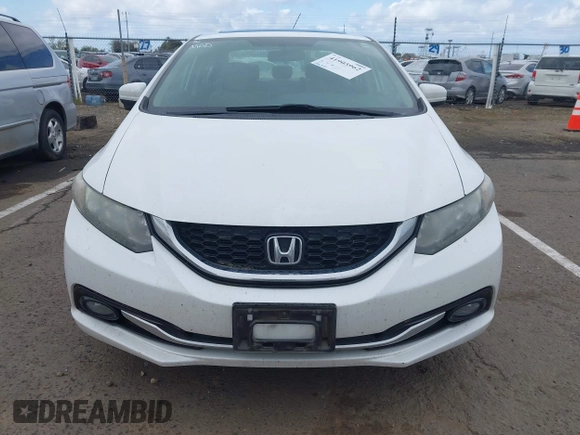 2015 Honda Civic Sedan EX-L with VIN 19XFB2F90FE253261, listed as a IAAI auction lot 41905962 with 146,441 mi miles. Bid and sale history available at carsss.com. Image 12.