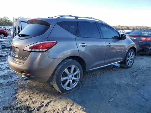 2012 Nissan Murano SL with VIN JN8AZ1MU5CW103210, listed as a Copart auction lot 41996485 with 0 mi miles and Clean Title. Bid and sale history available at carsss.com. Image 3.