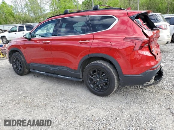 2022 Hyundai Santa Fe XRT with VIN 5NMS6DAJ3NH439139, listed as a Copart auction lot 52072454 with 28,342 mi miles and Salvage Title. Bid and sale history available at carsss.com. Image 2.