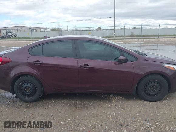 2017 Kia Forte LX with VIN 3KPFK4A75HE061483, listed as a IAAI auction lot 42148250 with 161,229 mi miles. Bid and sale history available at carsss.com. Image 13.