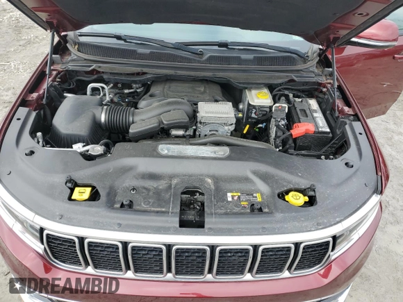 2022 Jeep Wagoneer Series II with VIN 1C4SJVBT0NS115915, listed as a Copart auction lot 44535495 with 25,437 mi miles and Clean title. Bid and sale history available at DreamBid. Image 12.