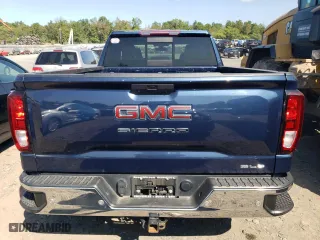2021 GMC Sierra 1500 SLE with VIN 1GTR9BEK1MZ193022, listed as a Copart auction lot 69951164 with 75,839 mi miles and Salvage Title. Bid and sale history available at carsss.com. Image 6.