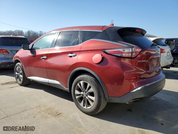 2016 Nissan Murano S with VIN 5N1AZ2MG5GN149686, listed as a Copart auction lot 48417895 with 112,144 mi miles and Salvage Title. Bid and sale history available at carsss.com. Image 2.