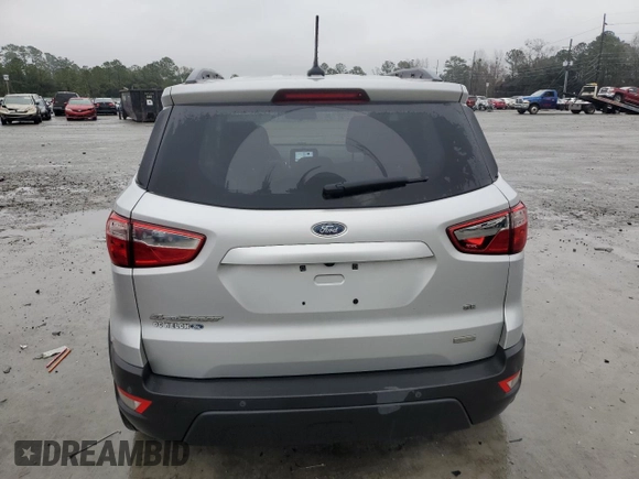 2018 Ford EcoSport SE with VIN MAJ3P1TE2JC179380, listed as a Copart auction lot 45354615 with 101,937 mi miles and Salvage Title. Bid and sale history available at carsss.com. Image 6.