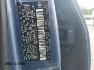 2009 Toyota Yaris with VIN JTDBT903191331207, listed as a Copart auction lot 54570165 with 232,601 mi miles and Salvage Title. Bid and sale history available at DreamBid. Image 13.