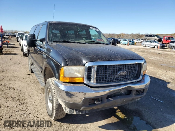 2000 Ford Excursion XLT z VIN 1FMNU41S8YED20078, wystawiony jako Copart lot #80432034 z przebiegiem 233 385 mil mil oraz Szkoda całkowita • Salvage title. Historia ofert i sprzedaży dostępna na DreamBid. Obrazek 4.