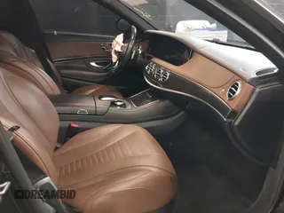 2019 Mercedes-Benz S 560 with VIN WDDUG8GB6KA457322, listed as a IAAI auction lot 41579027 with 34,312 mi miles and . Bid and sale history available at DreamBid. Image 5.