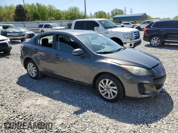 2013 Mazda 3 i Touring with VIN JM1BL1VP2D1805638, listed as a Copart auction lot 52599495 with 142,557 mi miles and Salvage Title. Bid and sale history available at DreamBid. Image 4.