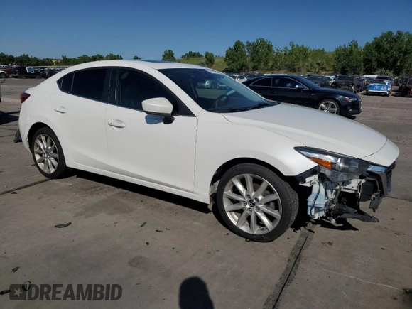2017 Mazda 3 Touring with VIN 3MZBN1V76HM146950, listed as a Copart auction lot 61392005 with 120,199 mi miles and Salvage title. Bid and sale history available at DreamBid. Image 4.