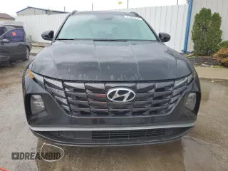 2024 Hyundai Tucson SEL with VIN 5NMJFCDE9RH322613, listed as a Copart auction lot 51095755 with 17,471 mi miles and Salvage Title. Bid and sale history available at carsss.com. Image 5.