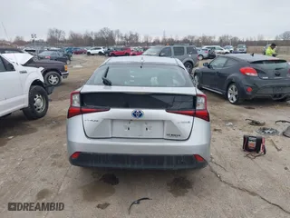 2019 Toyota Prius L Eco with VIN JTDKARFU4K3079789, listed as a IAAI auction lot 41897586 with 93,593 mi miles. Bid and sale history available at carsss.com. Image 15.