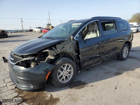 2020 Chrysler Voyager LXI with VIN 2C4RC1DG8LR163596, listed as a Copart auction lot 49224905 with NaN miles and Salvage Title. Bid and sale history available at carsss.com. Image 1.